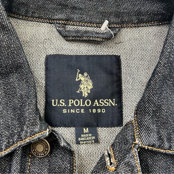 Vintage US Polo assn. y2k men’s denim vest M L76-33 - Picture 5 of 5